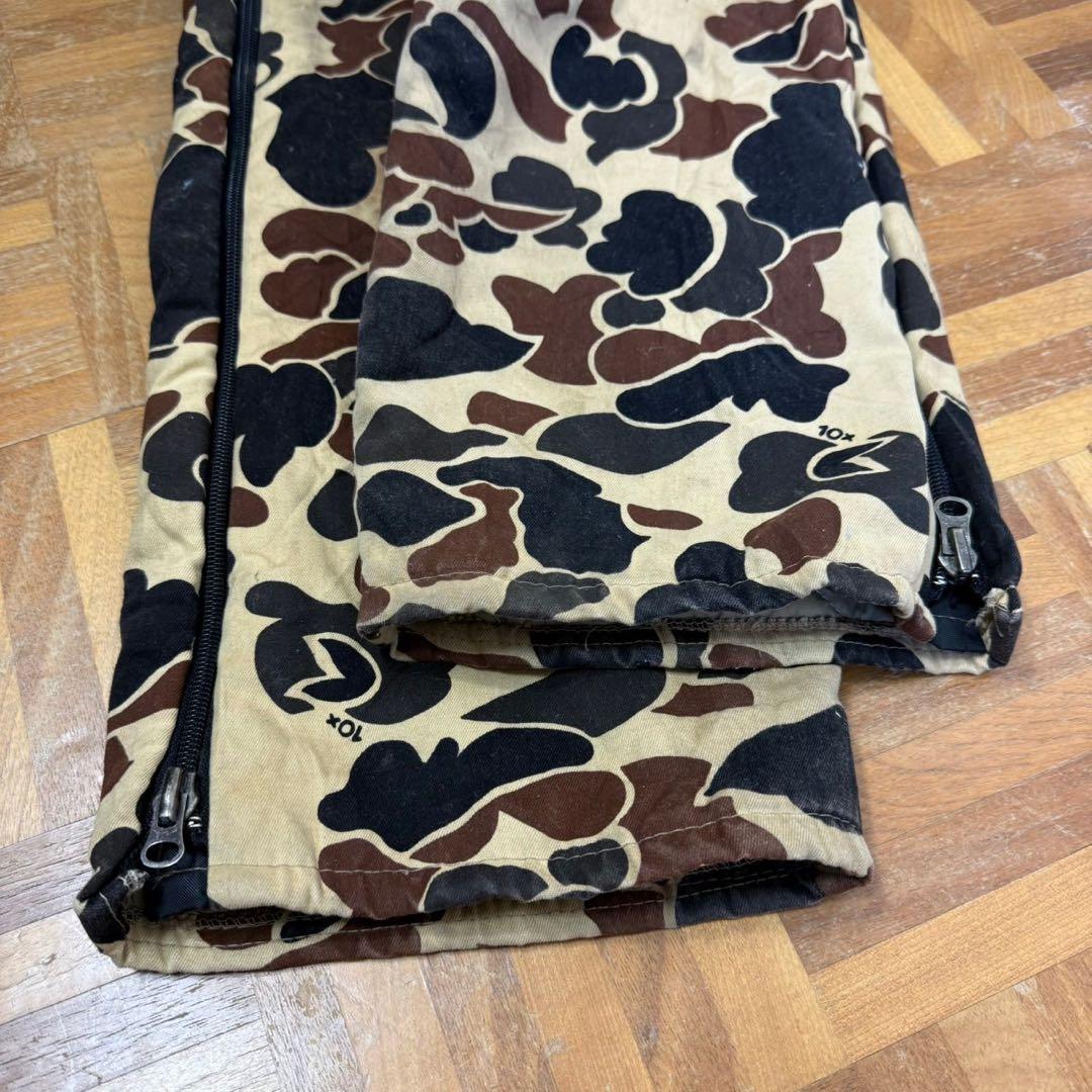 80s 10X USA製 ダックハンターカモ つなぎ オーバーオール S48b - メルカリ