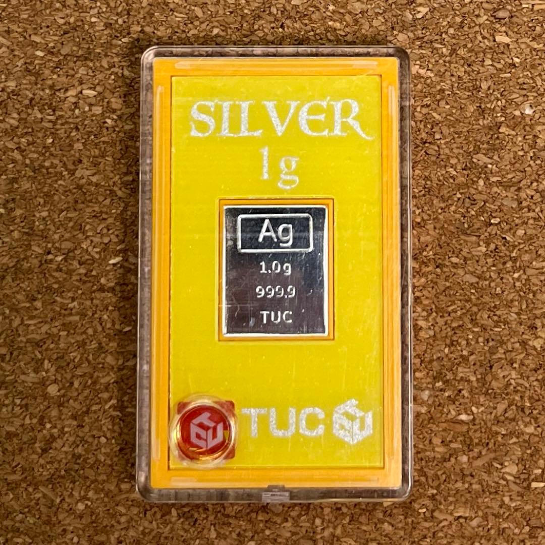 TUC】［SILVER 1g］999.9 純銀 - メルカリ