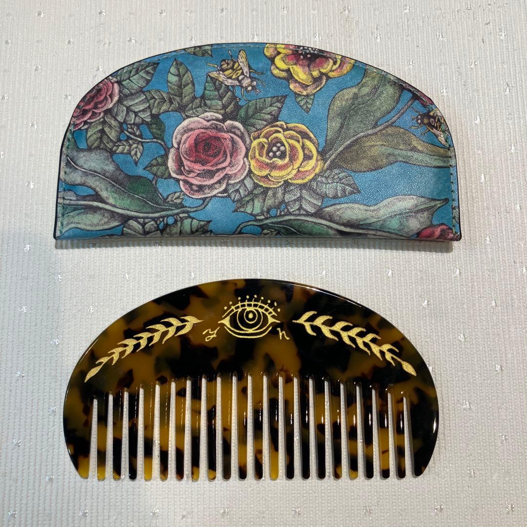 ヒグチユウコ 茶の櫛 ケース付き ボリス雑貨店 コーム - メルカリ