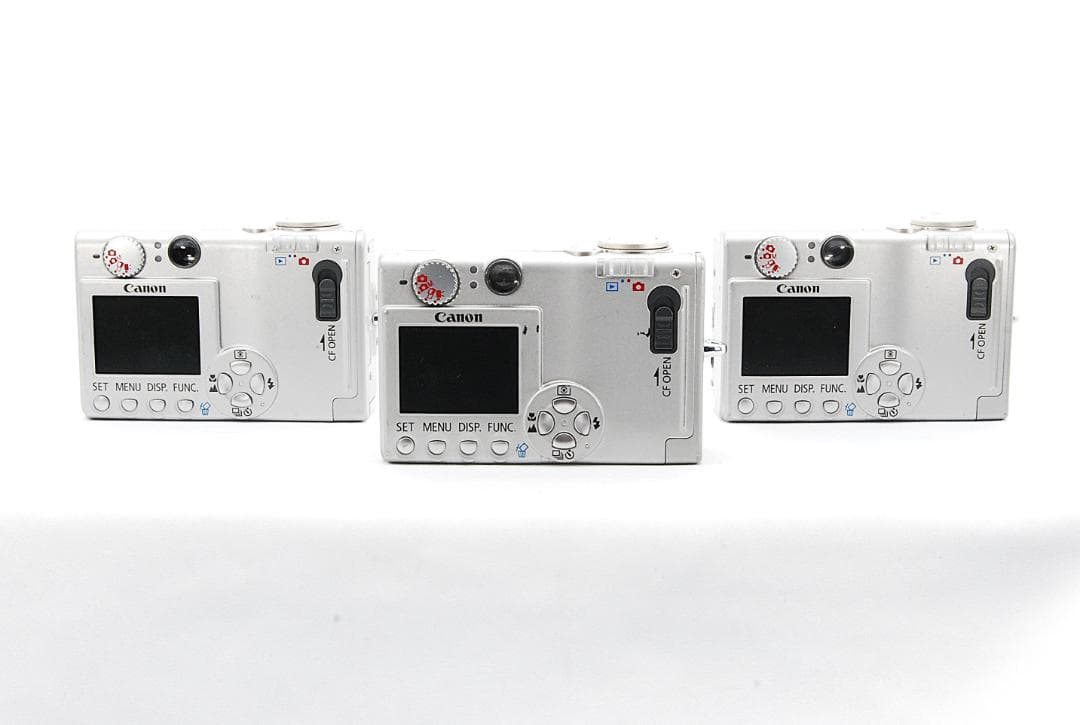 ジャンク3台Set】Canon IXY400 18939524