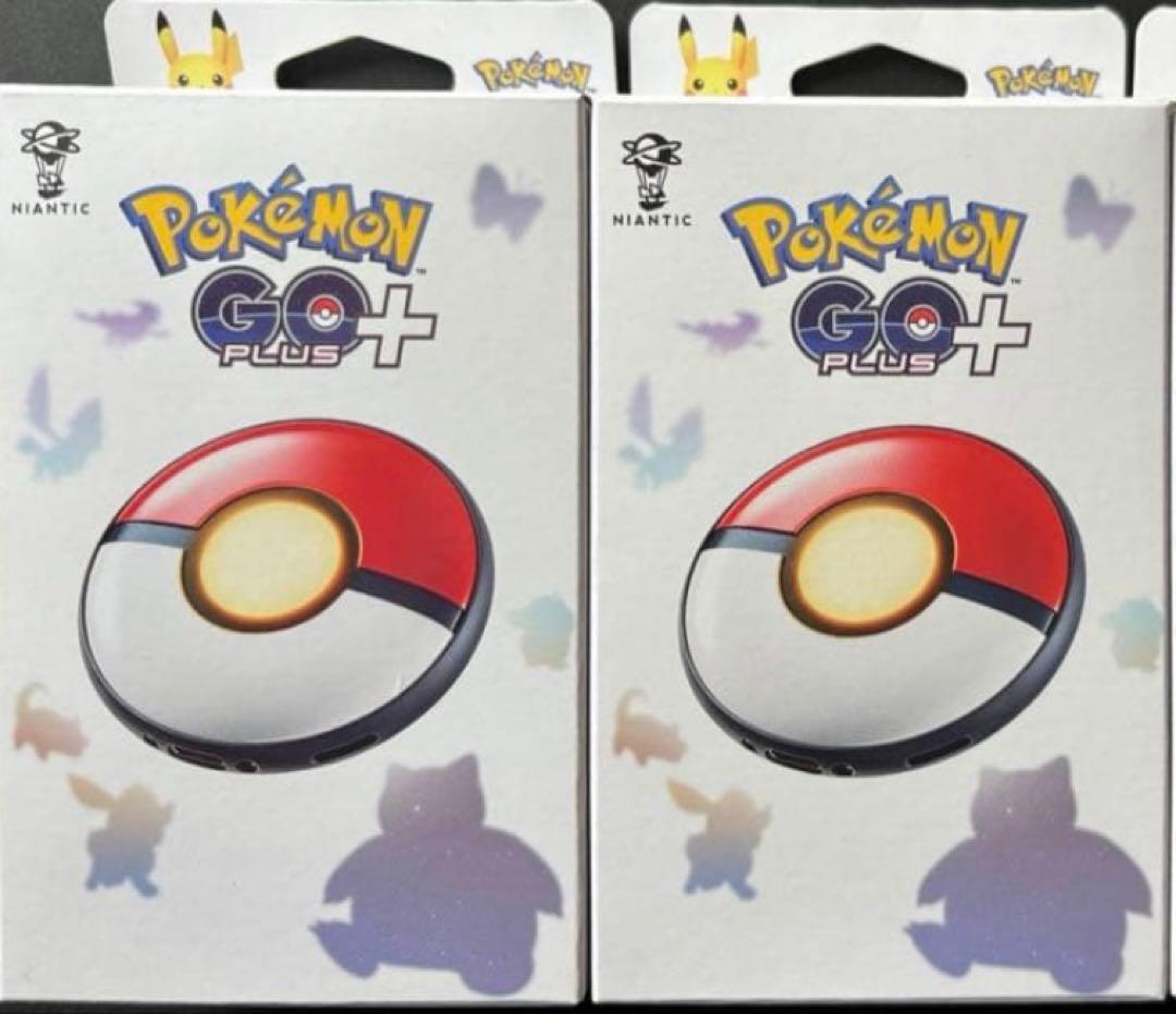 新品未開封 2個Pokemon Go Plus + ポケモンゴー プラス プラス Pokemon（ポケモン） Pokemon GO Plus + ゴー プラス プラス プラプラ