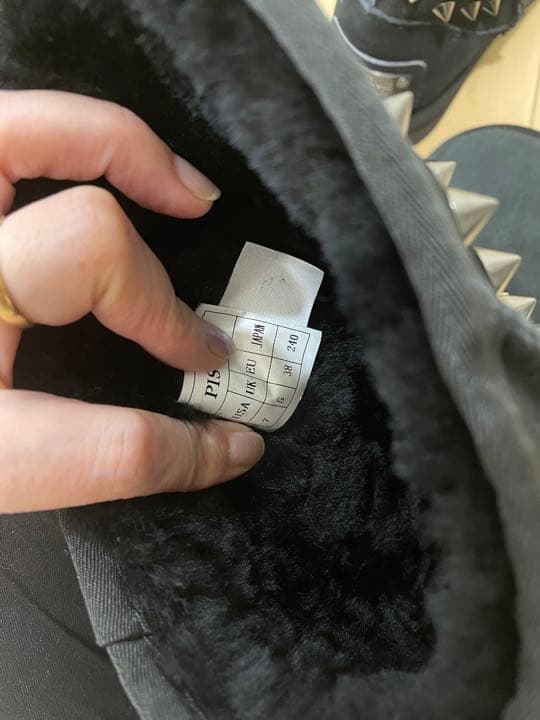 LAセレブ着用 ピストル シープスキンブーツ 24cm - メルカリ