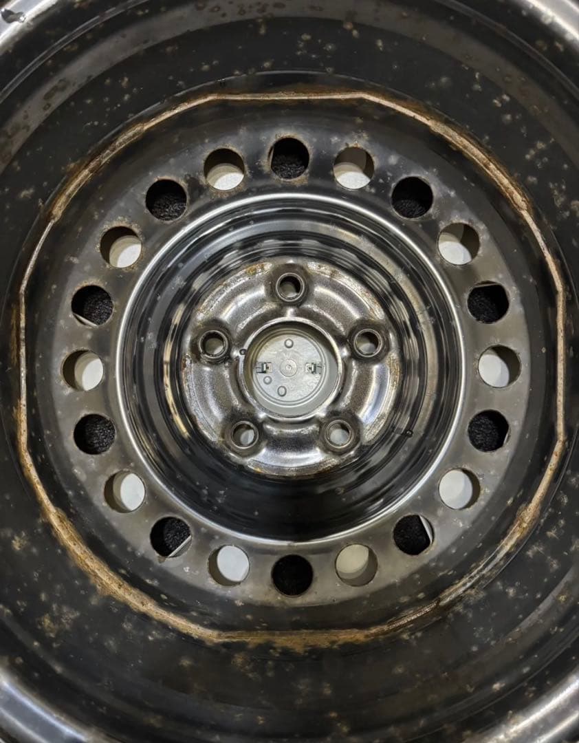 ★日産リーフ 純正16インチ 6.5J +39スチールホイール 2本 ジューク①