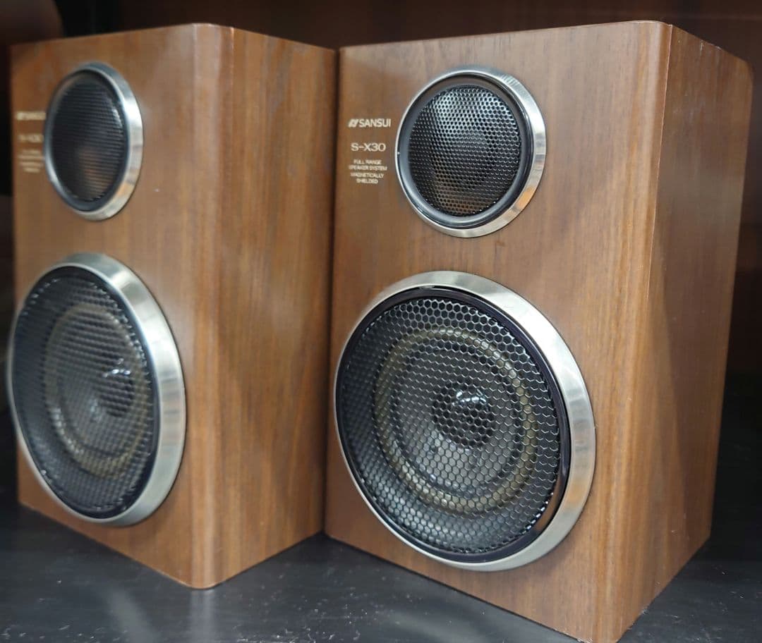 SANSUI S-X30 スピーカーペア - メルカリ