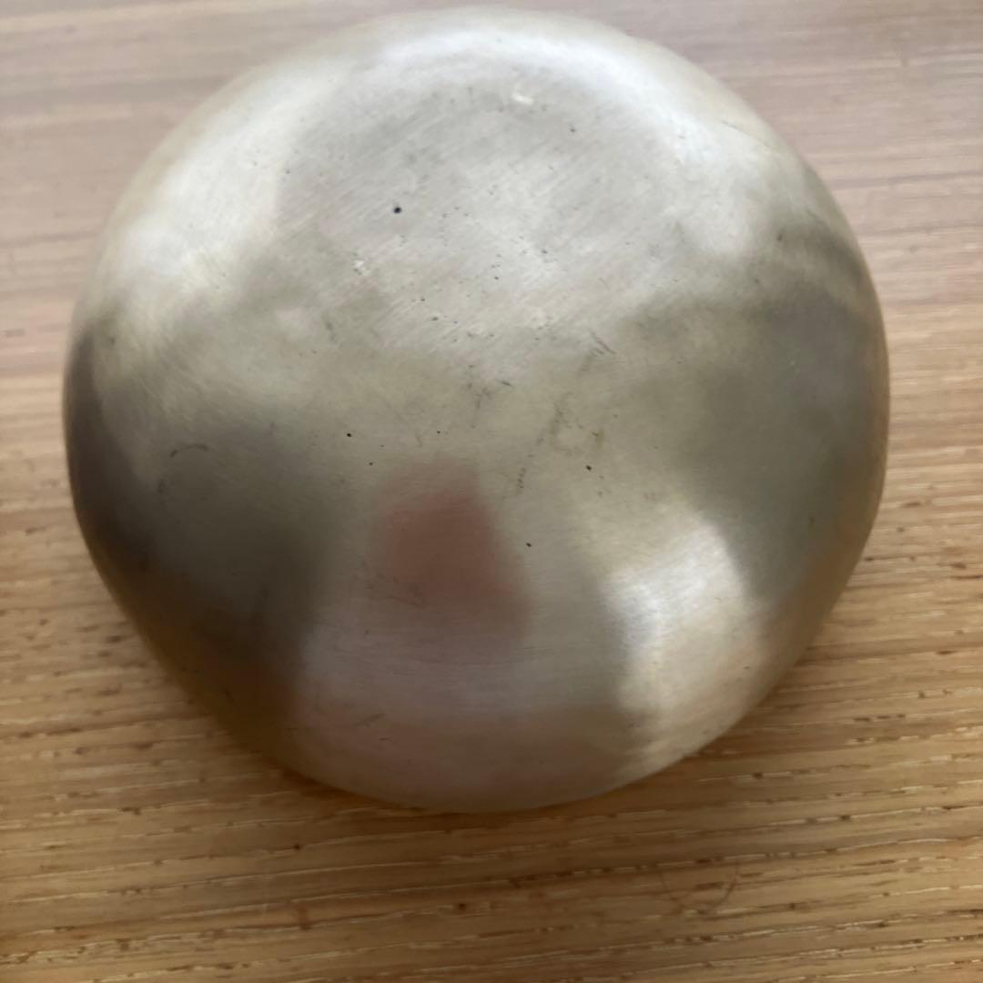 サンタラトナシャキア氏工房　goldシンギングボウル① ９月初旬迄出品