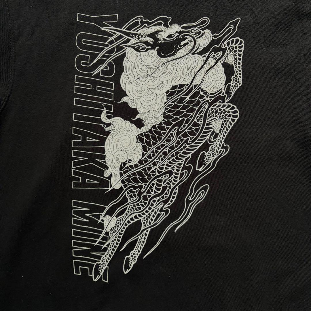 龍が如く】峯義孝 選べる！俺の背中についてこい ブラックパーカー XL