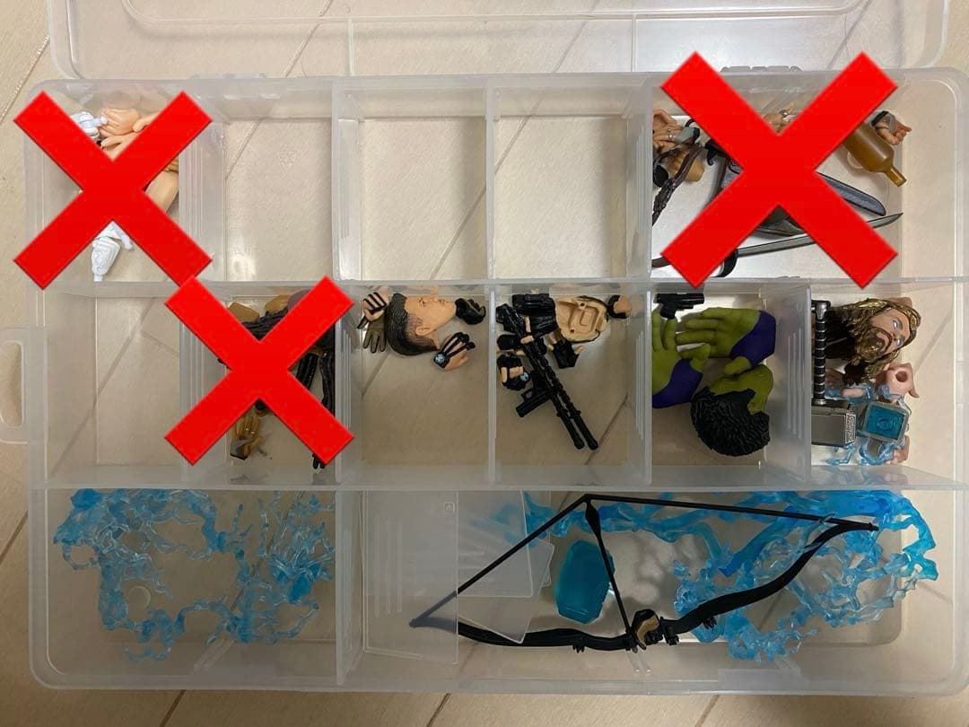 アメコミ フィギュア 4体セット フィギュアーツ