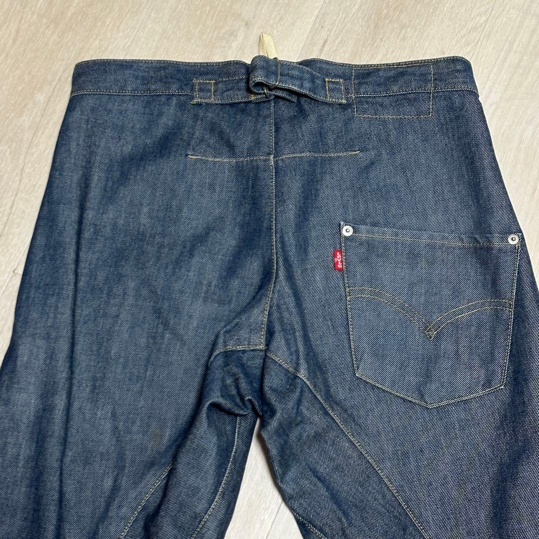 LEVI'S ENGINEERED JEANS LOOSE W28 シンチバック Levi's Engineered Jeans(リーバイスエンジニアドジーンズ) / 立体裁断