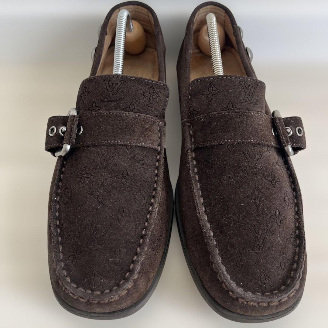 ルイヴィトン ドライビングシューズ ローファー 8 モノグラム