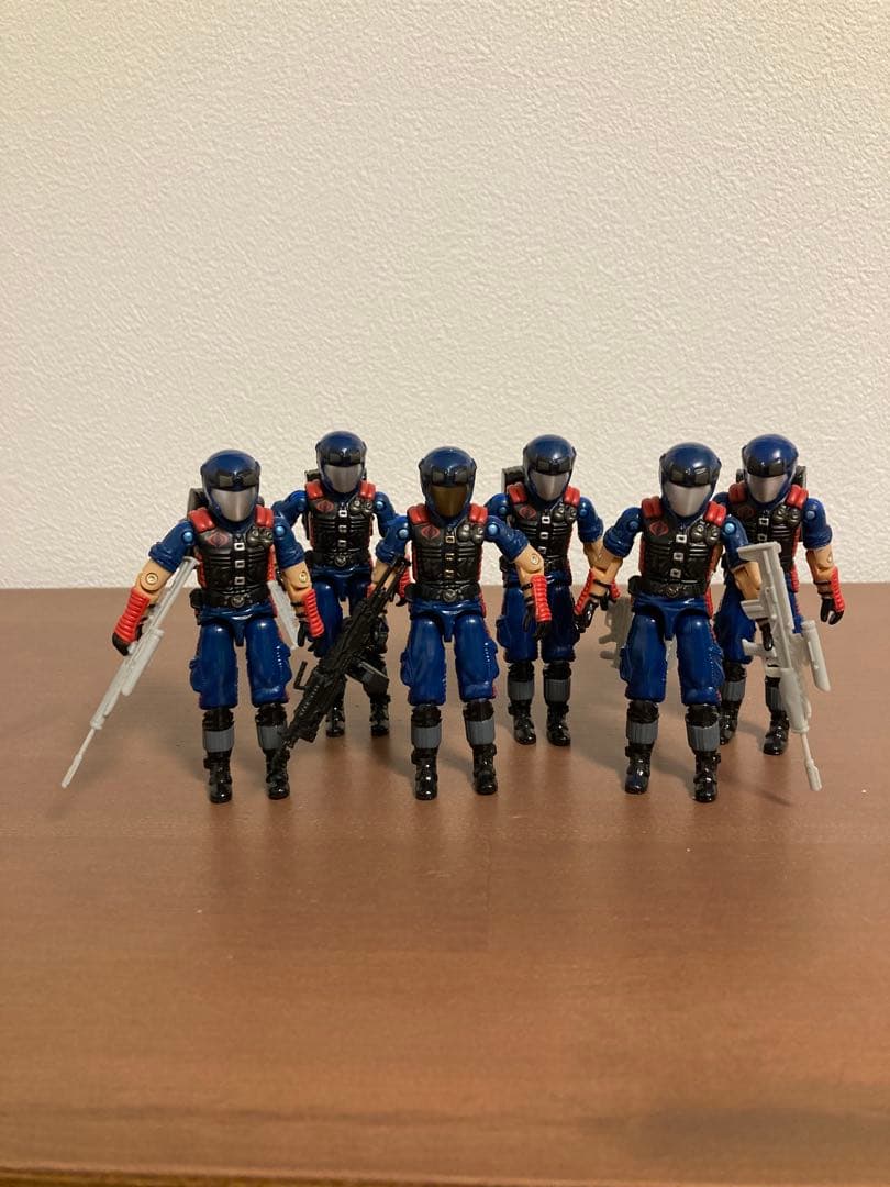 GIジョー コブラ バイパー 6体セット 3.75 - メルカリ