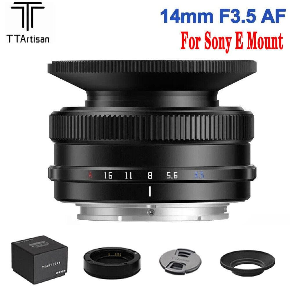 新品 TTArtisan AF 14mm F3.5 ソニーEマウント APS TTArtisan AF 14mm F3.5