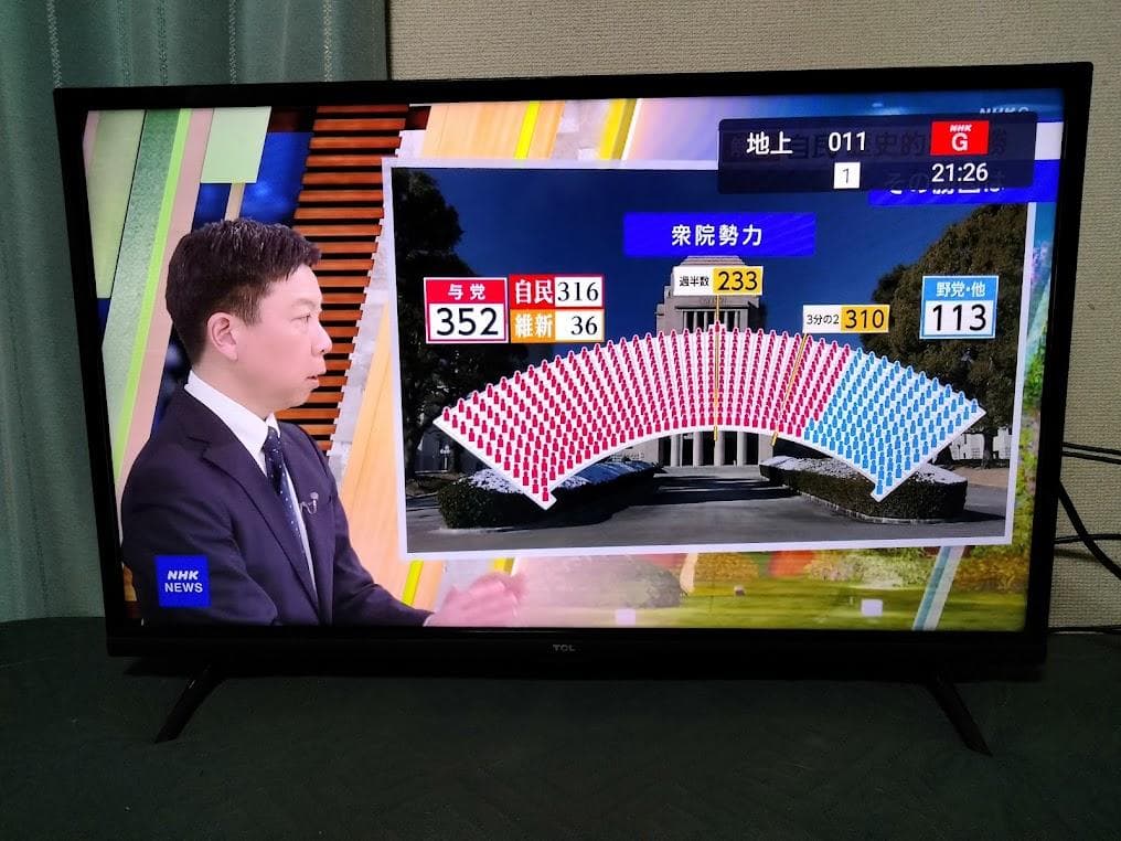 横浜駅から30Km以内は無料配送 TCL 32インチスマートテレビ - メルカリ