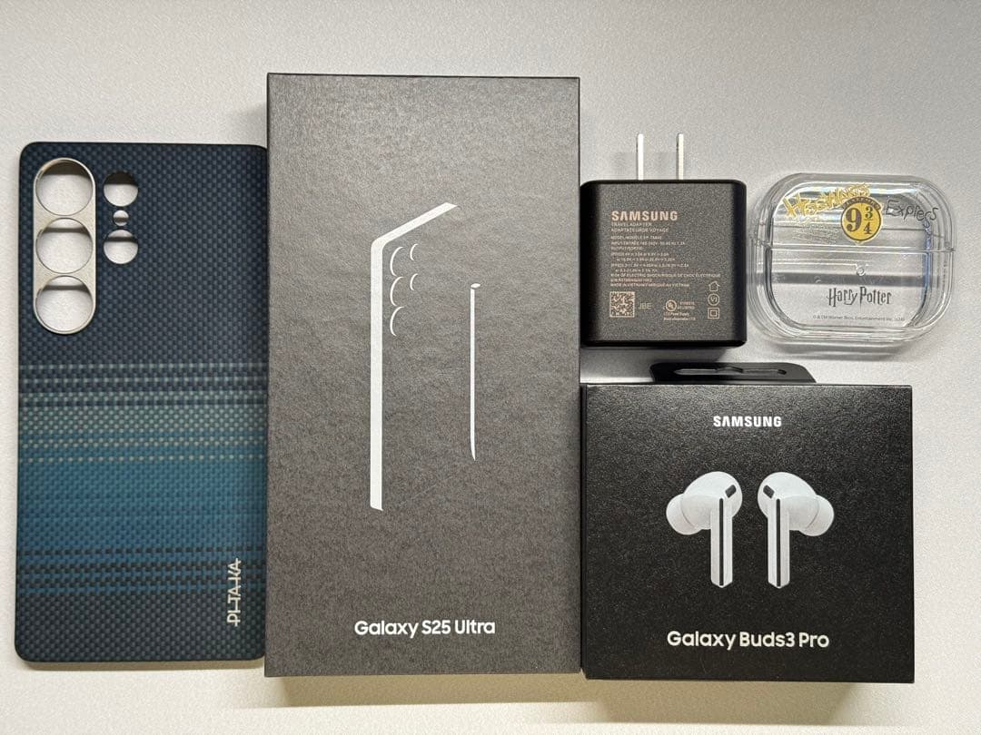 【デュアルSIMフリー】GalaxyS25Ultra 512GとBuds3Pro SIMフリー】 Samsung Galaxy S25 Ultra 512GB Samsung Titanium