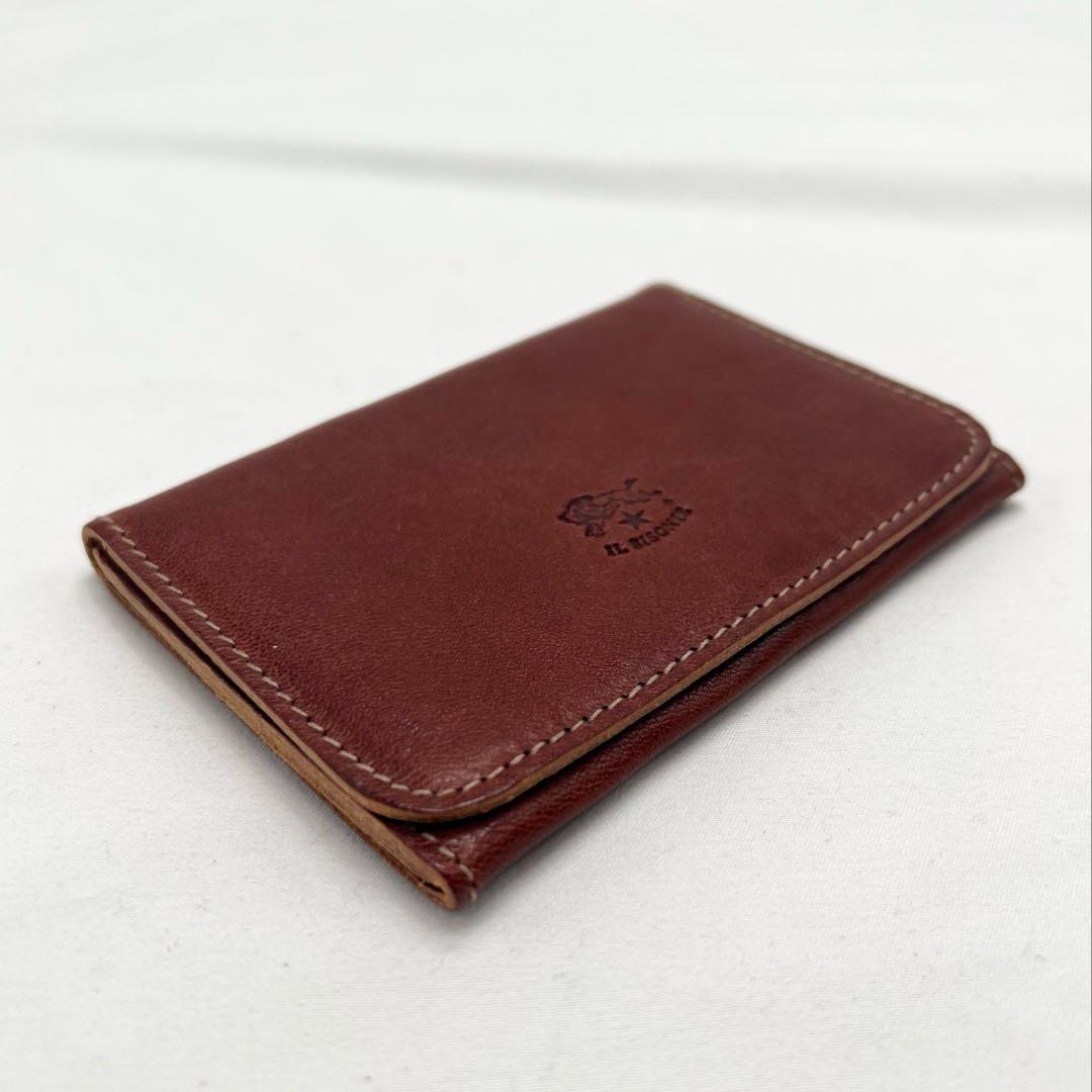 《新品未使用》イルビゾンテ カードケース ☆セピア（ヴィンテージブラウン）☆