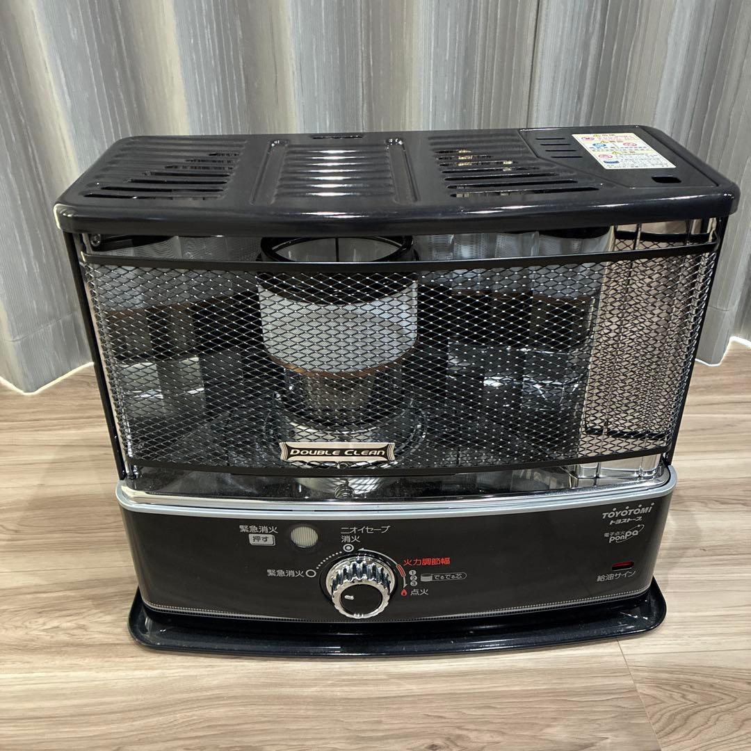 TOYOTOMI 石油ファンヒーター 黒　RC-W36G RC-W36G 反射形石油ストーブ 1台 トヨトミ 【通販モノタロウ】