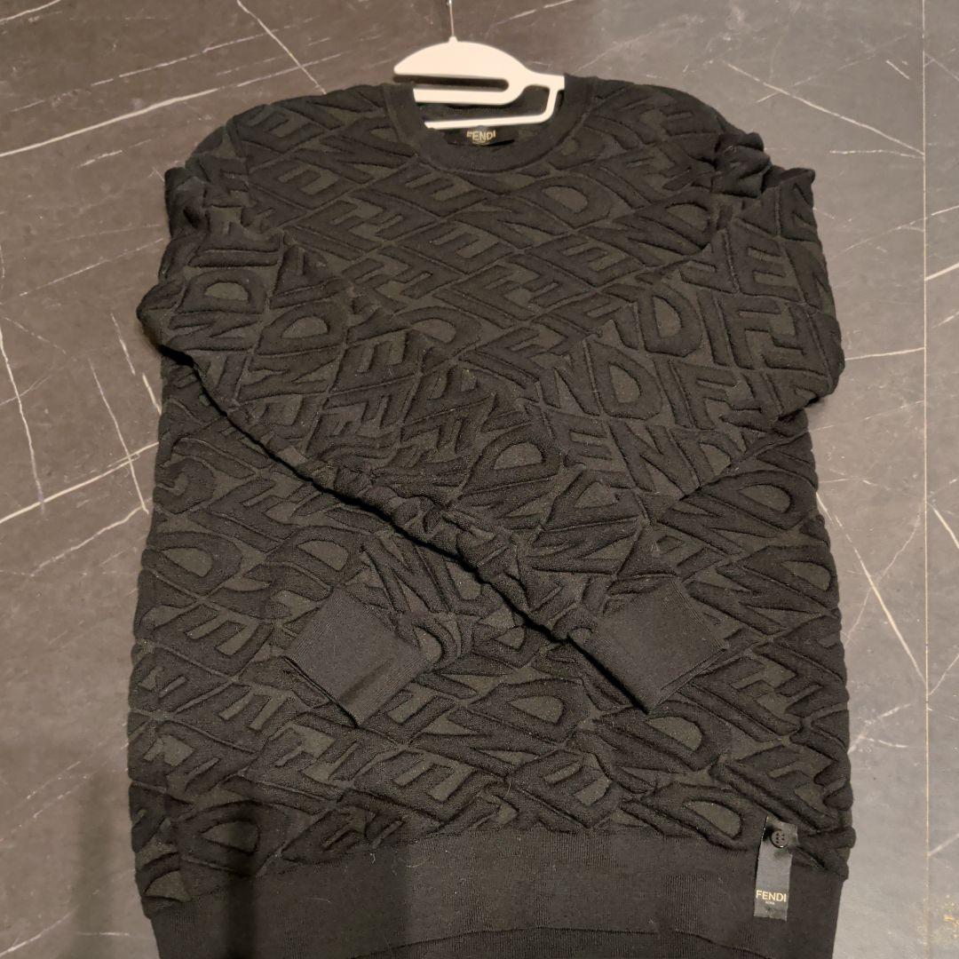 FENDI ブラック セーター Fendi FF Sweater - Men – myCompañero