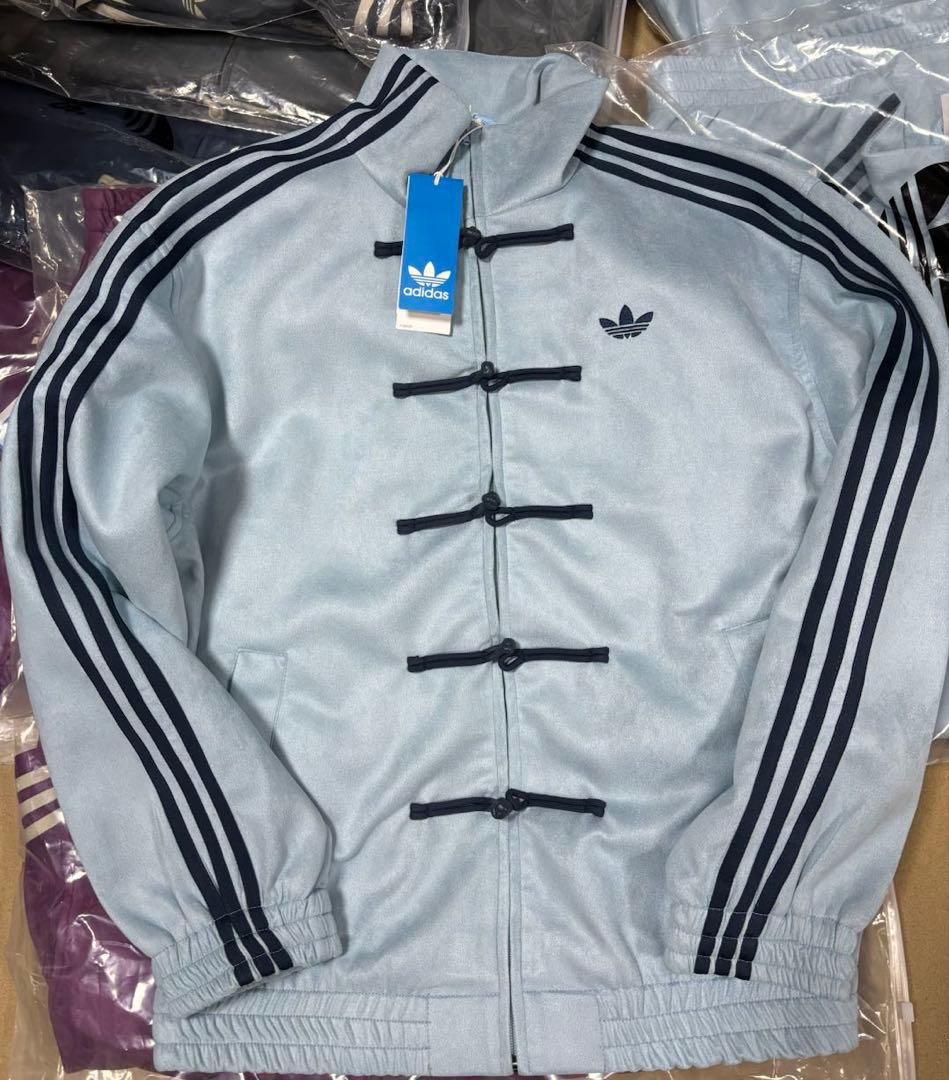 adidasアディダス 中国限定 蛇年トラックジャケットダー ライドブルー