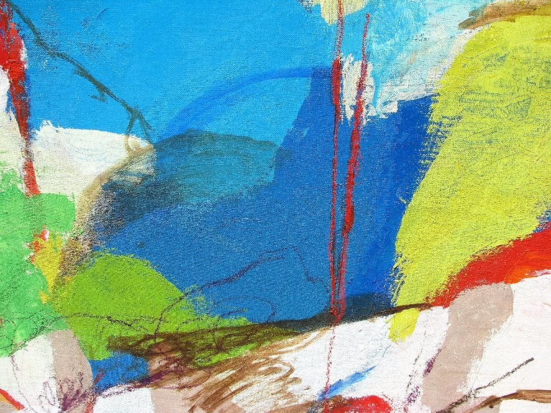 現代美術,赤曽部麻衣子「窓外」100号油彩,春陽展出品作 - メルカリ