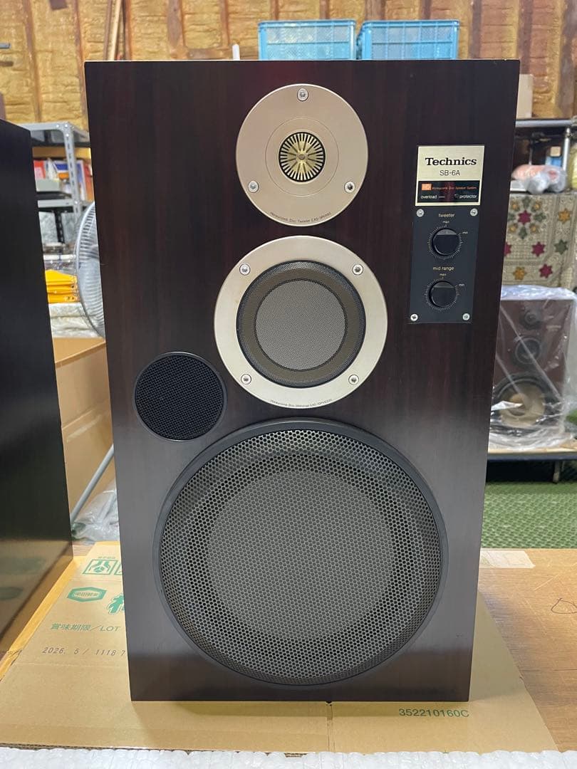 Technics SB-6A スピーカー 2ウェイ 12インチ - メルカリ