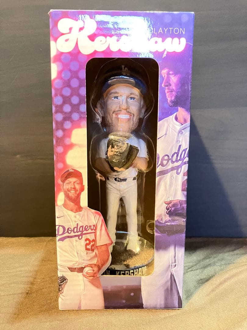クレイトン・カーショウ (Clayton Kershaw) ボブルヘッド 未開封
