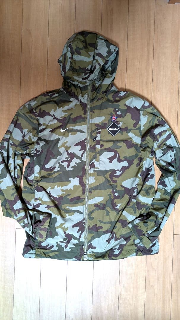 Nike 迷彩柄 ナイロンジャケット F.C. Real Bristol F.C.Real Bristol（エフシーレアルブリストル） ブリストル NIKE FCRB