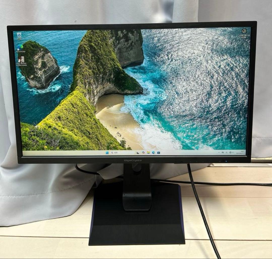 GigaCrysta LCD-GC251UXB 24.5型 ゲーミングモニター LCD-GC251UXB/A | 240Hz対応24.5型ゲーミングモニター「父ノ背中モデル