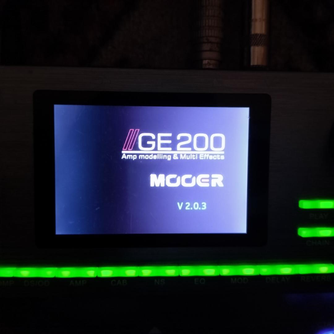 Mooer GE200（最新V.2.0.3）