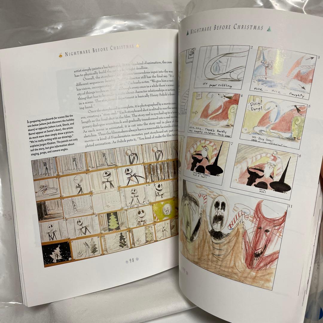 ナイトメアビフォクリスマス 設定資料集 洋書 - メルカリ