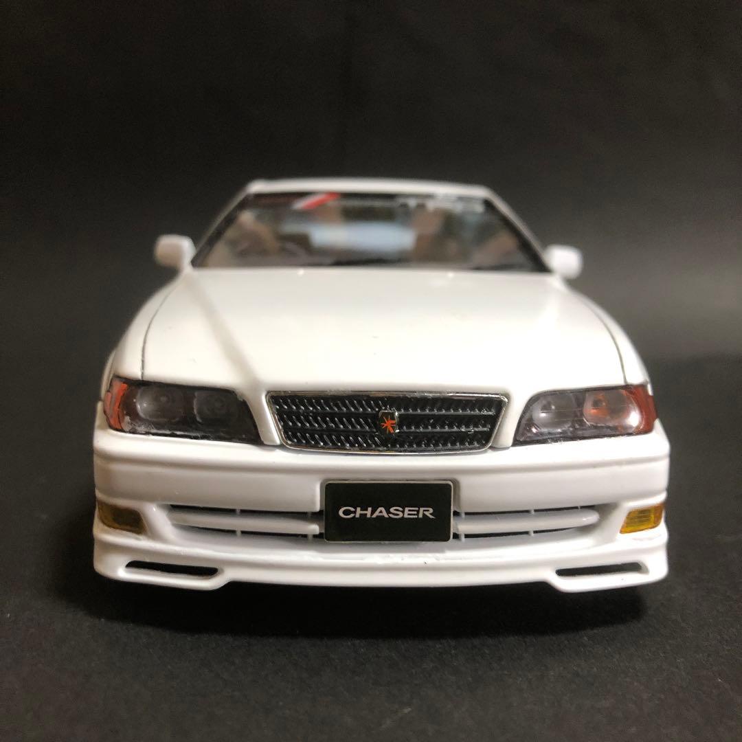アオシマ 1/24 TOYOTA JZX100 チェイサー ドリフト 完成品 - メルカリ