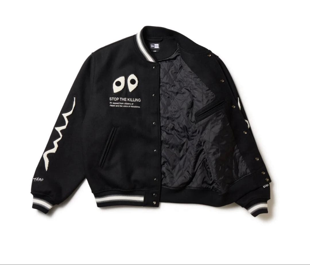NEW ERA メルトン ヴァーシティジャケット 岡本太郎 スタジャン - メルカリ