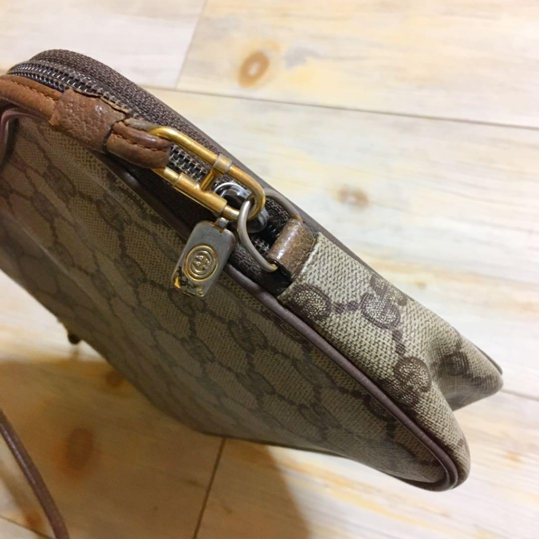 オールドグッチ GGスプリーム アクセコ 紙タグ ミニショルダーバッグ