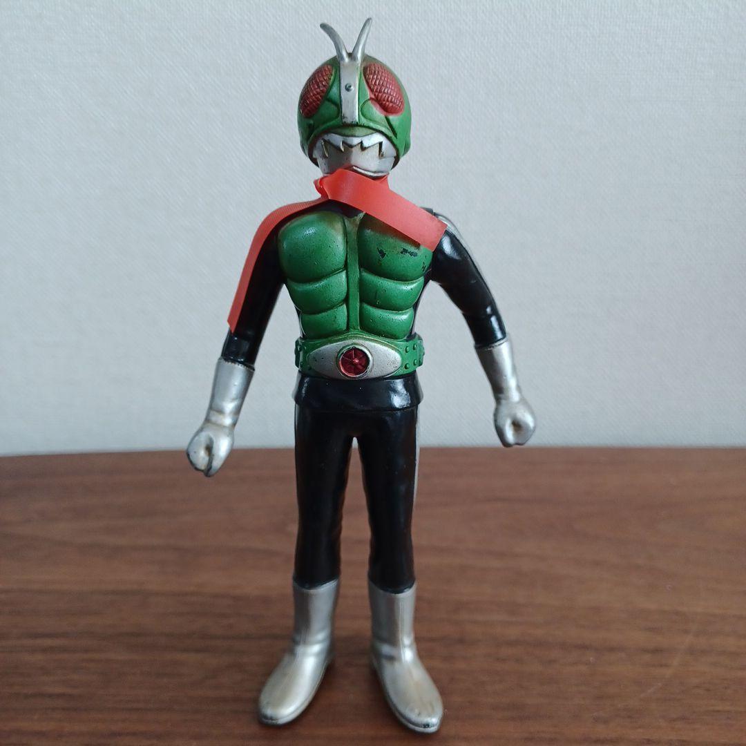 当時物 ポピー製「仮面ライダー」希少ソフビフィギュア5体セット