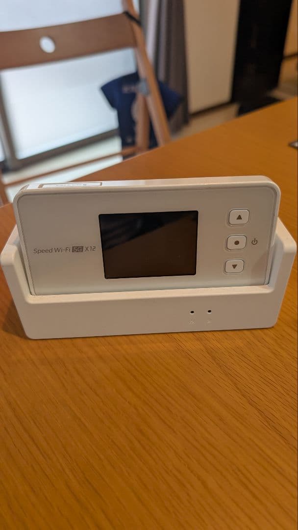 Speed Wi-Fi 5G X12 モバイルルータ+クレードル - メルカリ