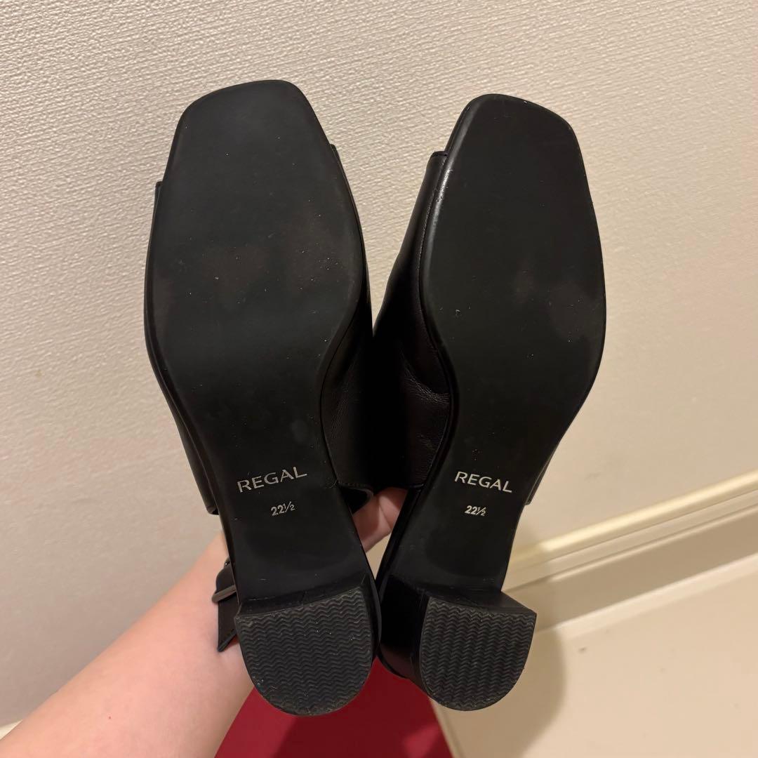 極美品 REGAL リーガル ソフトカバードサンダル 22.5cm
