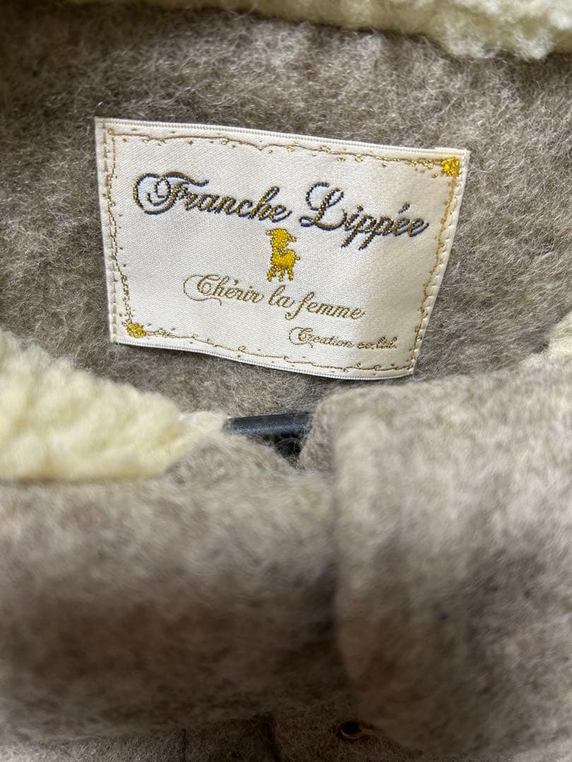 フランシュリッペのチリチリねこコート