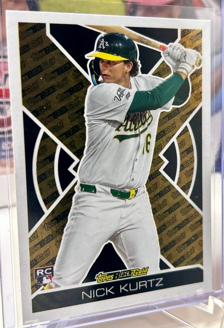新人王 ニック・カーツ Black Gold 2025 Topps Update - メルカリ