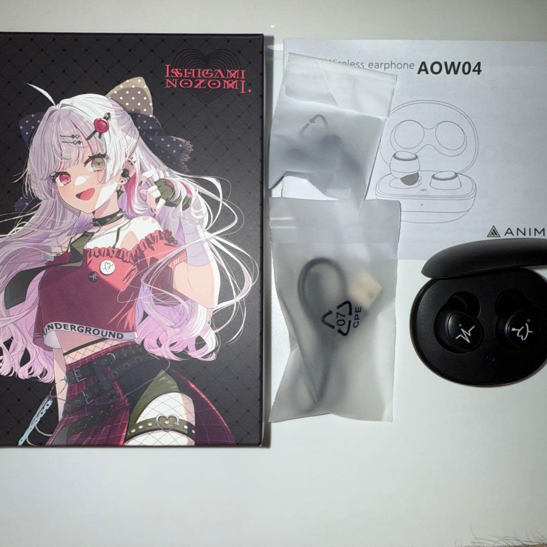 ONKYO ワイヤレスイヤホン にじさんじ 石神のぞみモデル - メルカリ