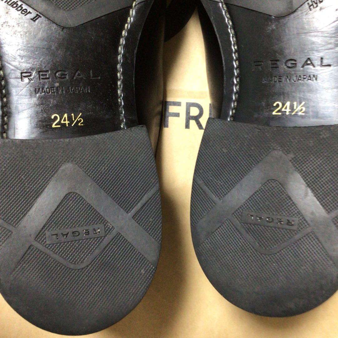 特価！お値下げ！【美品】24.5cm リーガル 13GL 黒 タッセルローファー