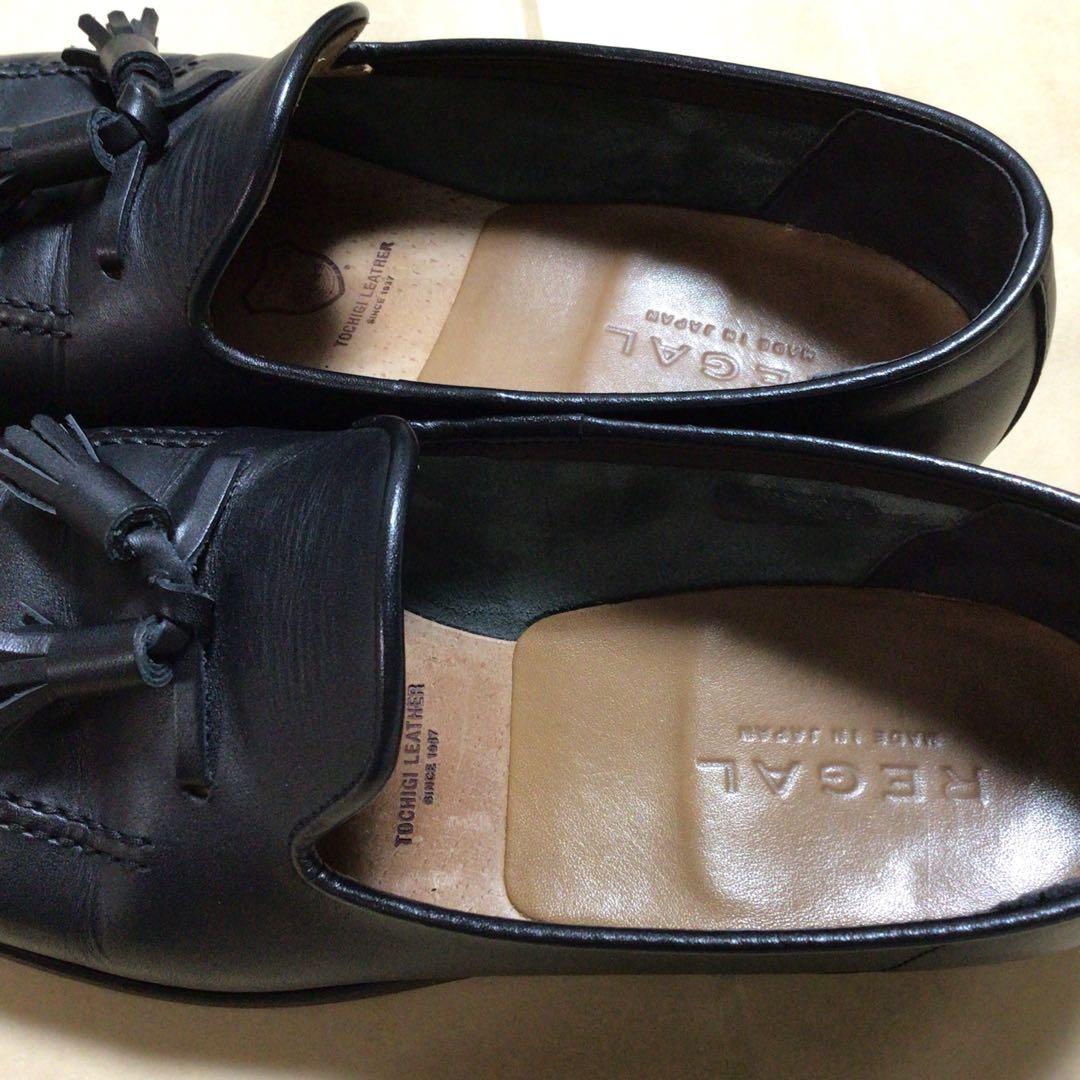 特価！お値下げ！【美品】24.5cm リーガル 13GL 黒 タッセルローファー