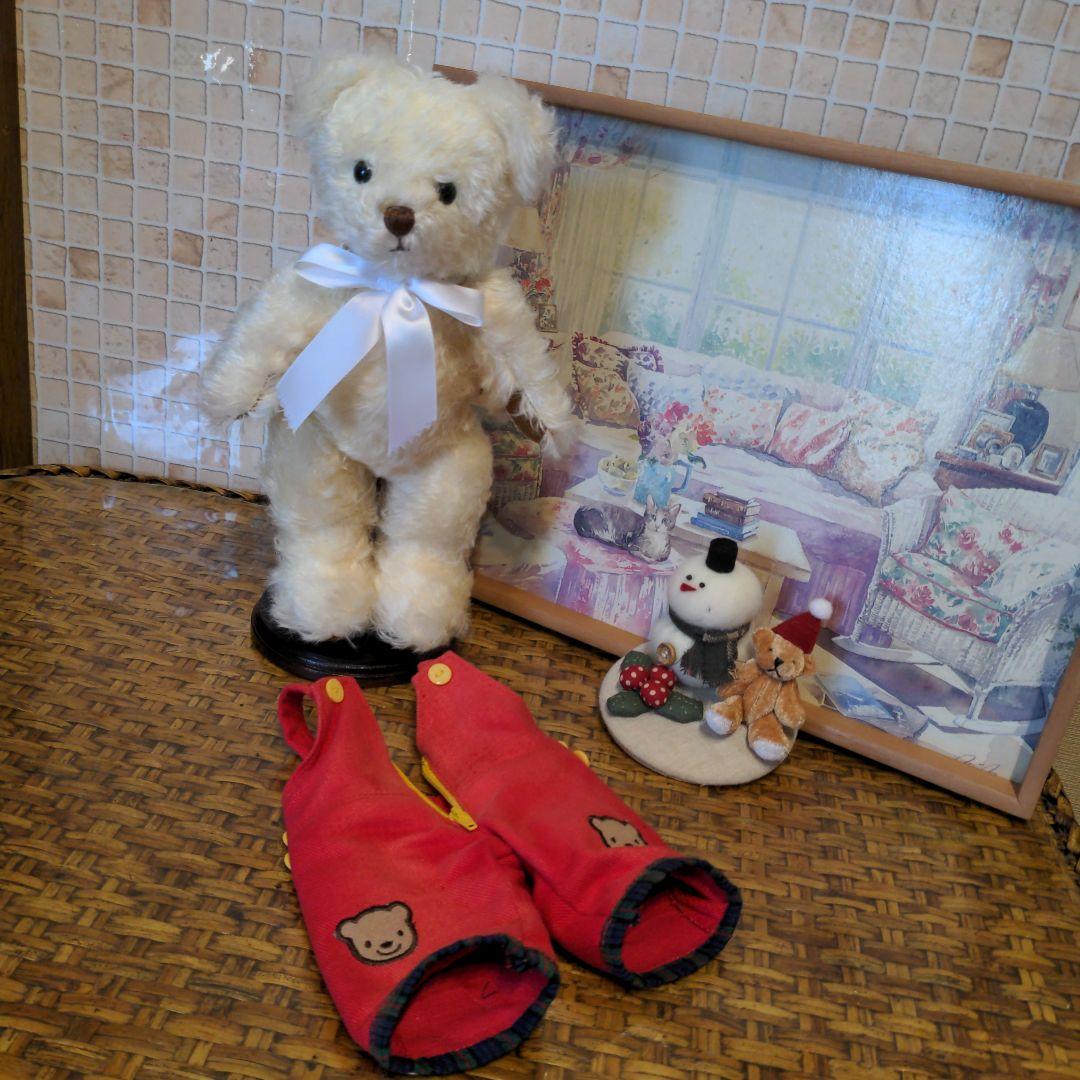 イギリス・メリーソート社2002年・テディベア 白くま アイボリー系