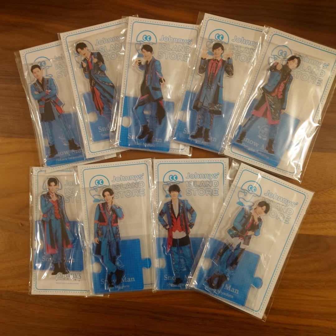 Man　アクリルスタンド　9個セット 楽天市場】【未開封品】 SnowMan アクリルスタンド 第1弾 9人 セット