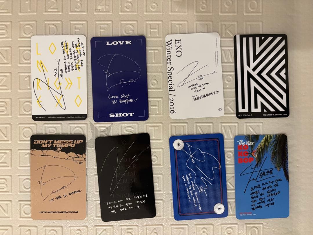 トレカ付】 EXO 韓国 CD 11枚セット love me right - メルカリ