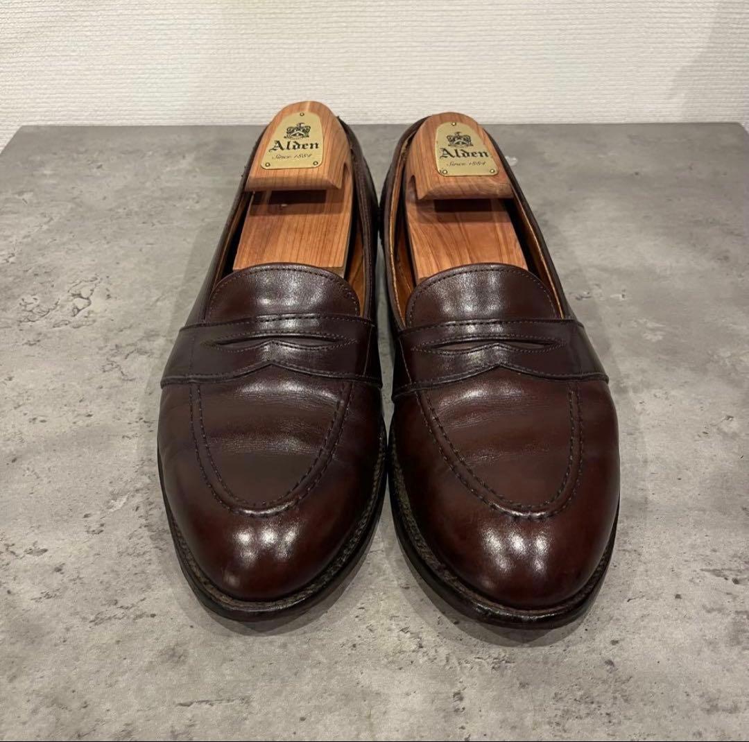 Alden 686 10D フルストラップペニーローファー - メルカリ