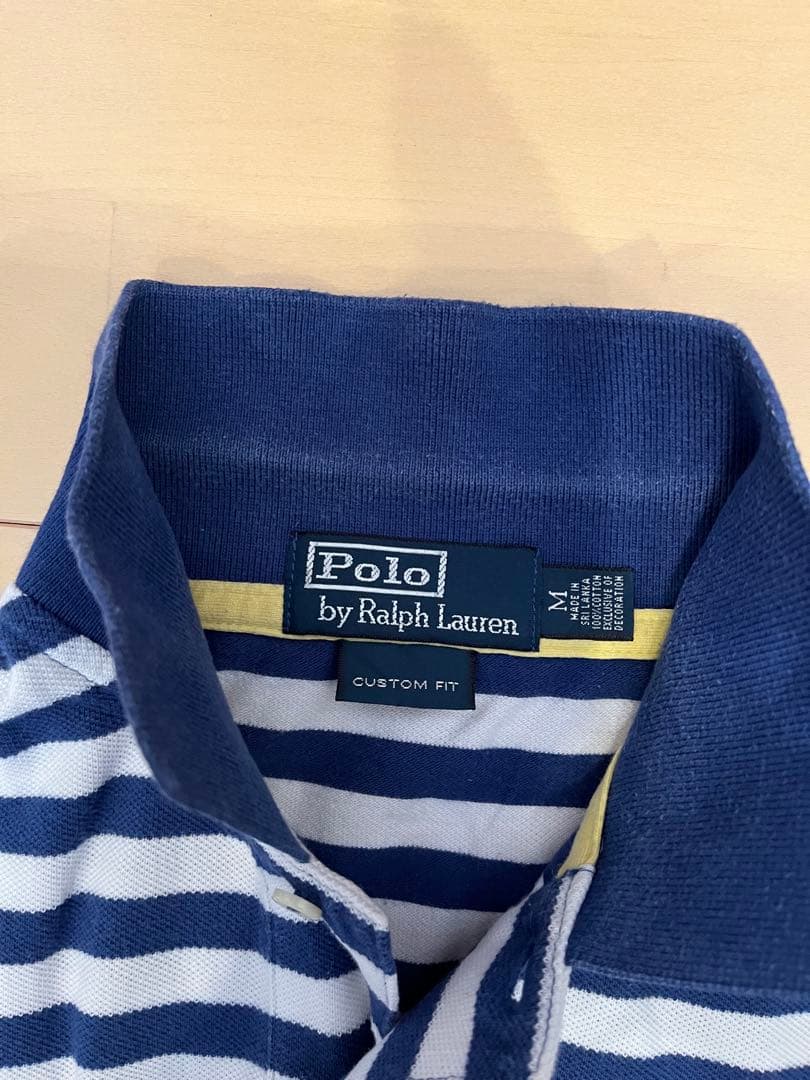 Ralph Lauren ラルフローレン ストライプ ポロシャツ M メンズ - メルカリ