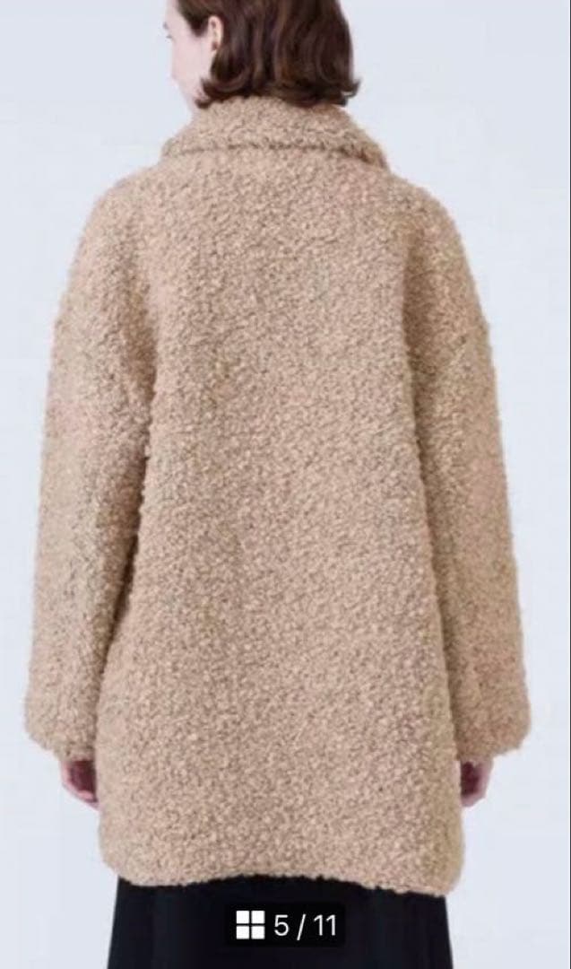 極美品】アドーア☆大人気ベアブークレジャケットコート - メルカリ