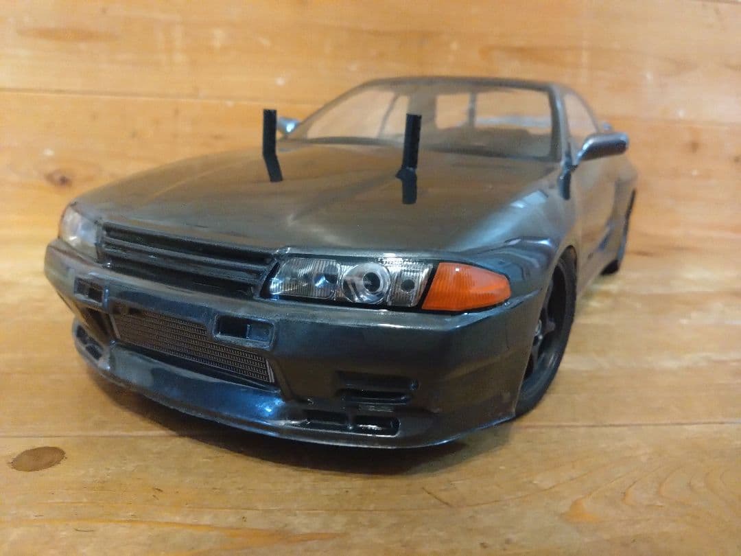 タミヤ R32 GT-R ラジコンカー Amazon | タミヤ 1/10 ラジコン スカイライン GT-R R32 ボディ LED 14