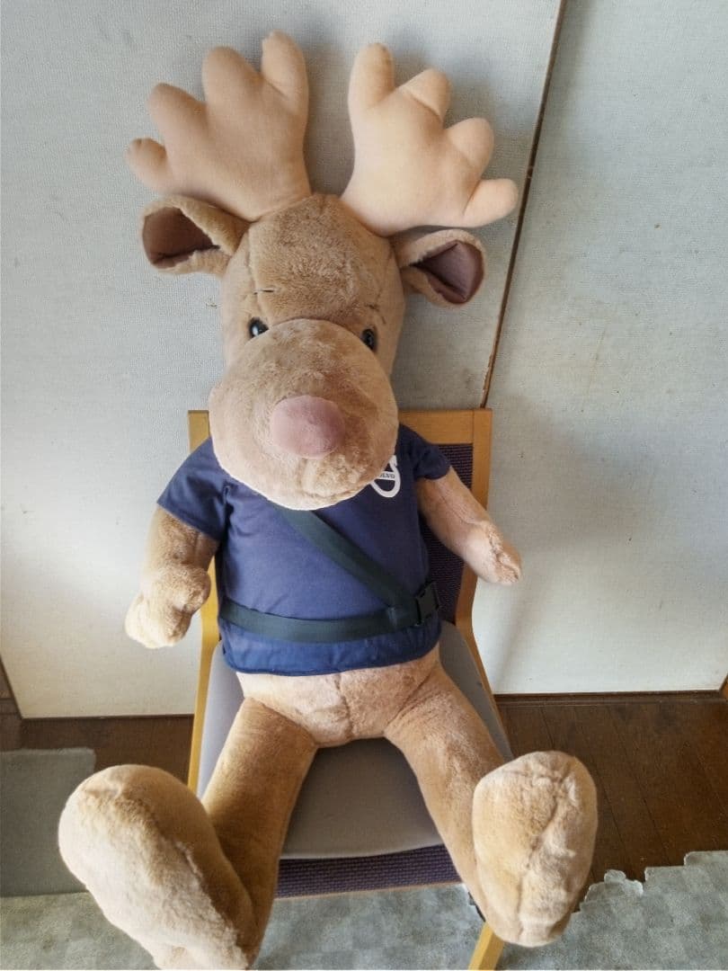ボルボ エルク ジャンボ ヘラ鹿 特大ぬいぐるみ - メルカリ