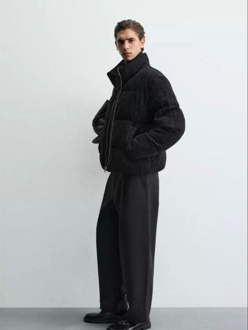 きむたく様専用 クロップドフィットパフジャケット S - メルカリ