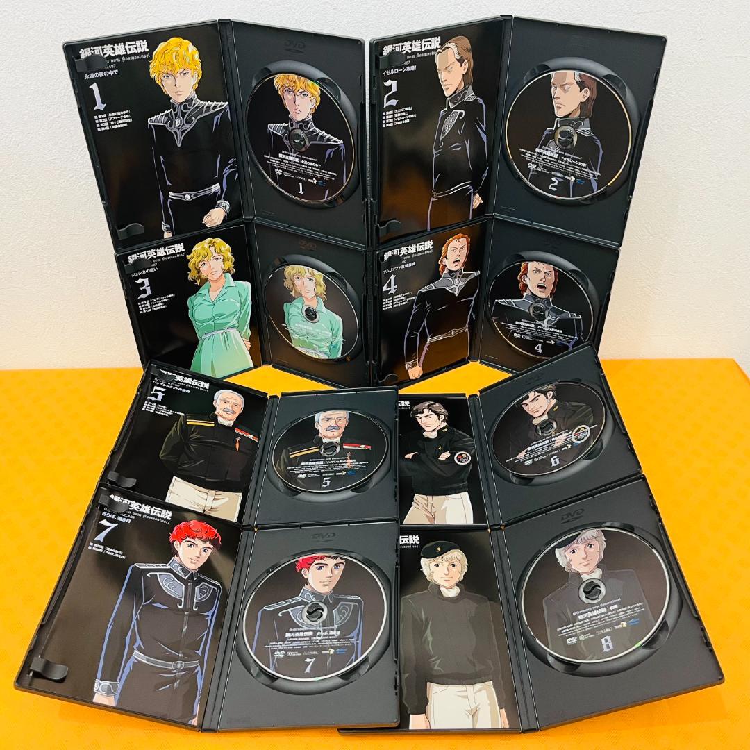 『銀河英雄伝説 + 外伝』計39巻セット セル版 DVD【美品】