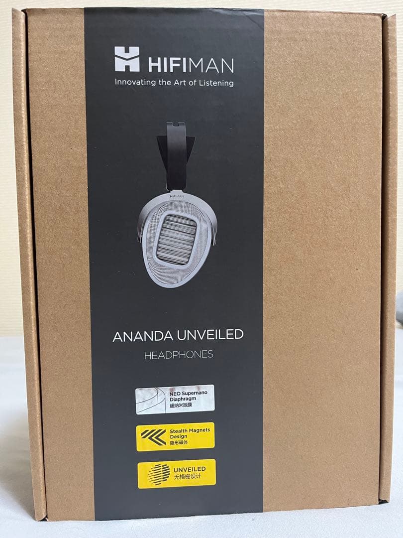 HIFIMAN ANANDA UNVEILED 使用僅か良品 HiFiMAN ANANDA UNVEILED 新品｜フジヤエービック